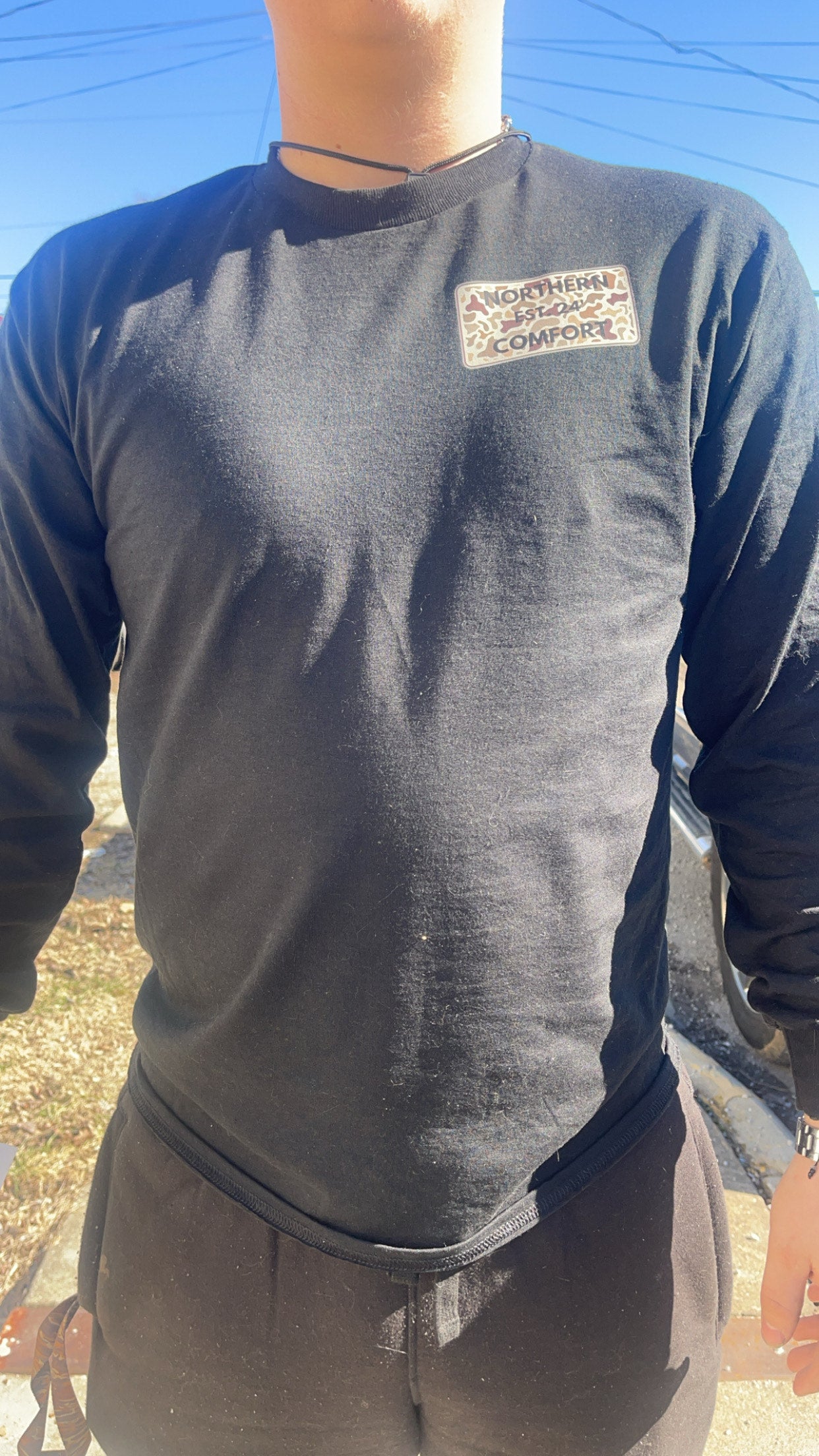 A- Northern Comfort Brand Shirt
