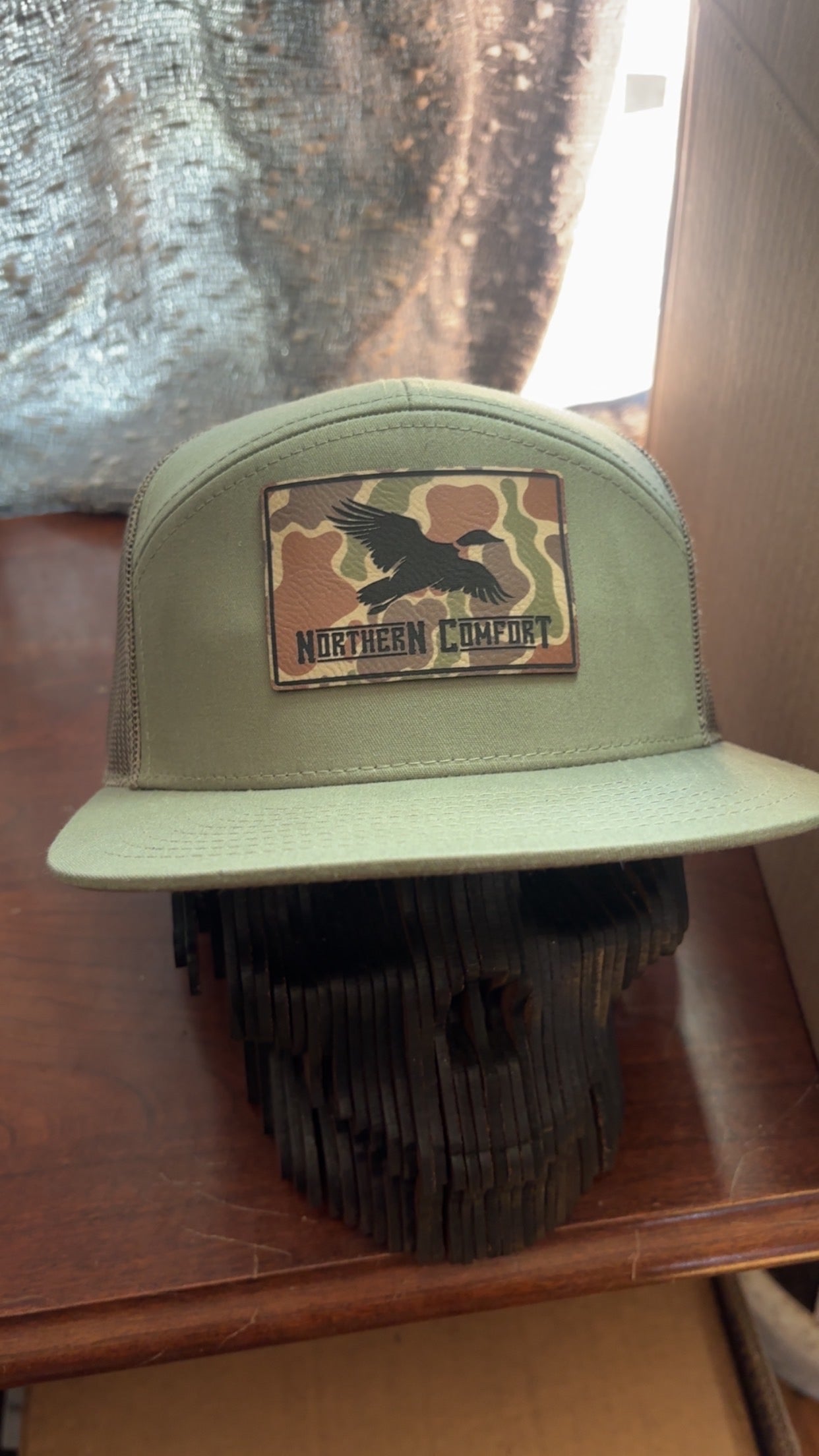 NC Duck Camo Green Hat